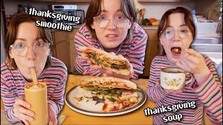 Eating only vegan Thanksgivingthemed foods for a day mistakes were made [upl. by Efthim]