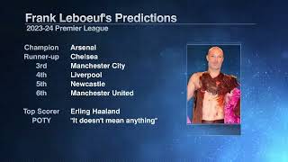 Chelsea OVER Man City 😱 Frank Leboeuf reveals his questionable EPL predictions 😅  ESPN FC [upl. by Terrej]