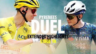 Extended Highlights  Stage 14  Tour de France 2024 [upl. by Barhos]