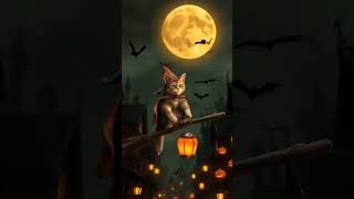 halloween music piano cover cute kucingsedih catfunny baby kucingputih [upl. by Luas]