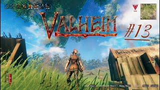 Bau der Palisaden 🔨 VALHEIM 13 [upl. by Htiffirg]