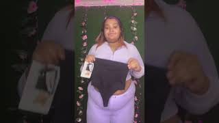 Boujeefit shapewear  Plus size Review  life of kia h  shorts shapewear boujeefitshapewear [upl. by Annoid]