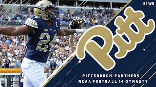 Inspirational Profile  Recruiting Watch  Pitt Panthers Dynasty  S1 Week 5  NCAA Football 14 [upl. by Nayr]