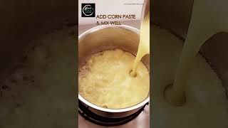 Easy Corn Soup Recipe Healthy Delicious and Perfect for Any Occasion  Blue Nile Kitchen shorts [upl. by Clay153]