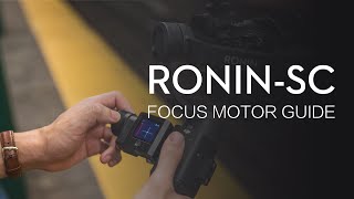 RoninSC  How to Assemble and Use the RoninSC Focus Motor [upl. by Michell]