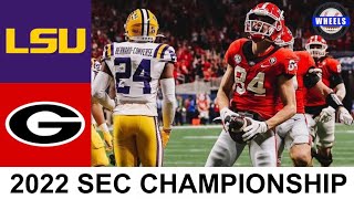 1 Georgia vs 14 LSU Highlights  SEC Championship Game  2022 College Football Highlights [upl. by Buskirk]