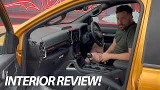 2023 Ford Ranger Wildtrak InDepth Interior Review and Features  Exclusive Video [upl. by Hgielrebmik]