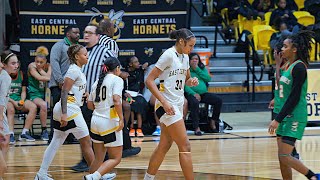 High School Girls Basketball  East Central vs Sam Houston [upl. by Haily]