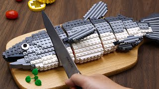 LEGO Breakfast 5 Min Easy Smoked SALMON Avocado Toast  Best of LEGO COOKING Compilation [upl. by Jeff53]