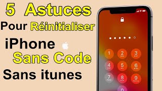 Comment Réinitialiser iPhone Sans itunes Sans Code [upl. by Semadar]