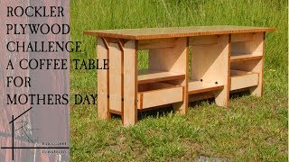 Rockler Plywood ChallengeCoffee Table for Mothers Day [upl. by Chapel755]