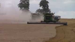 21 Minutes 11 Combines 1 Wheat Field [upl. by Gosney]