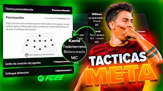 Las MEJORES TACTICAS en EA FC 25  Juega Al META con esta FORMACION [upl. by Ramas]