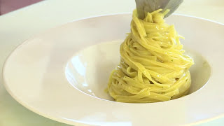 TAGLIOLINI GAMBERI E PISTACCHI  Video Ricetta  Grigio Chef [upl. by Eniloj607]