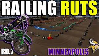 Supercross just got MUCH Harder in Mx Bikes… 2022 Aerial ESX Championship  Rd7 Minneapolis [upl. by Rednave150]