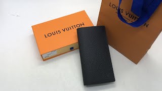 1V Brazza Wallet Black M30501 Detailed Review [upl. by Florette459]