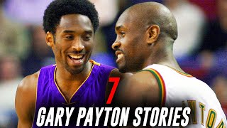 7 Insane Gary Payton Trash Talk Stories  Sit Down You Smurf [upl. by Ainoek]