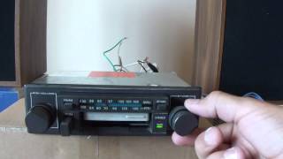 Prueba funcionamiento Radiocassette Brigmton [upl. by Atiniv]