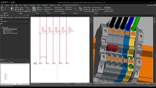 EPLAN P8  Pro Panel  How to design terminal strips automatically EPLAN Platform 2022 [upl. by Aner]