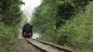 52 8168 mit dem Düngerzug allein im Wald vor Feuchtwangen [upl. by O'Carroll]