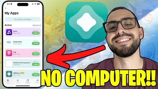 How to Install AltStore iOS iPhone NO COMPUTER  Sideload iPA on iOS iPhone 2024 [upl. by Raymund]