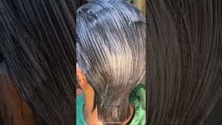 Rebonding at home  Hair rebounding  Hair treatment  Straightening [upl. by Vihs434]