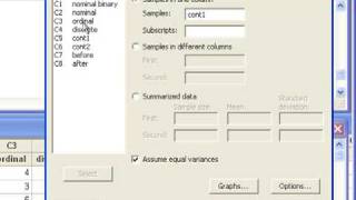 10 Inference for Two Independent Means in Minitab pooled or unpooled [upl. by Wardieu357]