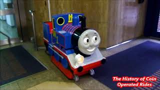 1990s Coin Operated Steam Engine Kiddie Ride  Thomas the Tank Engine [upl. by Stolzer]