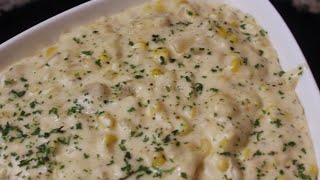 How to make Creamed Corn from Scratch  Easy Creamed Corn [upl. by Niveek951]