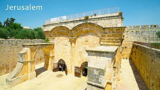 JERUSALEM Exclusive Video The GOLDEN GATE From The INNER SIDE of the OID CITY [upl. by Borg549]