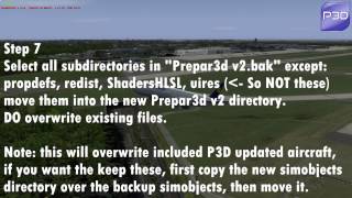 How to install Prepar3d 25 and keep all addons P3D [upl. by Llemej]