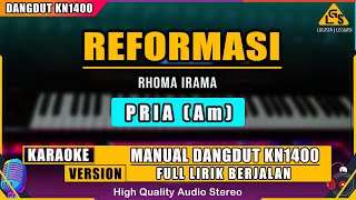 REFORMASI  RHOMA IRAMA KARAOKE DANGDUT ORIGINAL [upl. by Geldens]