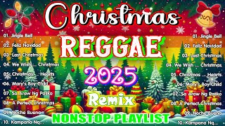 Reggae Christmas Songs 2024  2025 ☃️ Reggae Christmas Mix 2025 ☃️☃️ BEST New Reggae NONSTOP ☃️ [upl. by Sharline525]