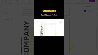 OneNote Tips amp Tricks 04  Speech To Text in OneNote [upl. by Greene]