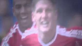 Schweinsteiger Goal  Watford vs Manchester United 1  2  21112015 [upl. by Aerdnua962]