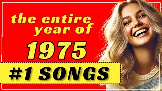 Remember 1975 With Its Number One Songs [upl. by Ecyla]