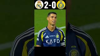 Real Madrid vs Al nassr Friendly Match 2024 imaginary 🤯 Ronaldo vs Mbappe🔥football ronaldoshorts [upl. by Joshuah14]