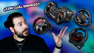 ¿Cuál es el MEJOR VOLANTE para empezar en SIMRACING [upl. by Manus]