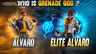 Alvaro Vs Elite Alvaro Who Is Grenade God   Alvaro Character Ability [upl. by Zosema655]