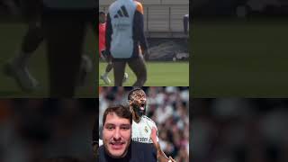 Rudiger casi lesiona a Mbappe [upl. by Drofkcor]