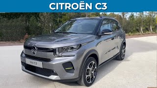 New 2024 Citroën C3 BASE PETROL VERSION  Walkaround 4k [upl. by Selim755]