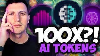 3x AI Crypto Tokens With HUGE Potential 2024 AI Gems [upl. by Ahsirtak412]