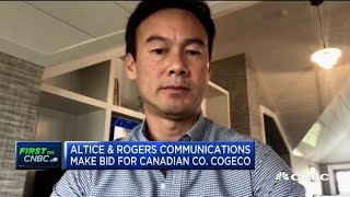 Altice USA CEO Dexter Goei on the companys 8 billion bid for Cogeco [upl. by Nirtak573]