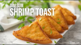 Shrimp Toast Recipe Dim Sum [upl. by Enidlareg]