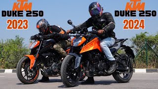 2024 Duke 250 vs Duke 250 Drag Race [upl. by Fiorenze]