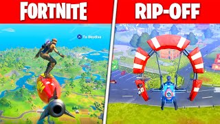 Top 10 Fortnite RIPOFFS Best  Worst [upl. by Alleber155]