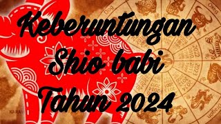 Keberuntungan Shio Babi Tahun 2024 [upl. by Norahc147]