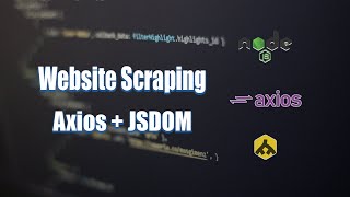 Belajar Scrape Website Menggunakan Axios  JSDOM  Node JS [upl. by Novaj]