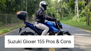 Suzuki Gixxer 155 Review 2024 [upl. by Ayotnom]