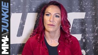 Champ Cris Cyborg discusses UFC future breaks down possible Holly Holm fight [upl. by Steffy]